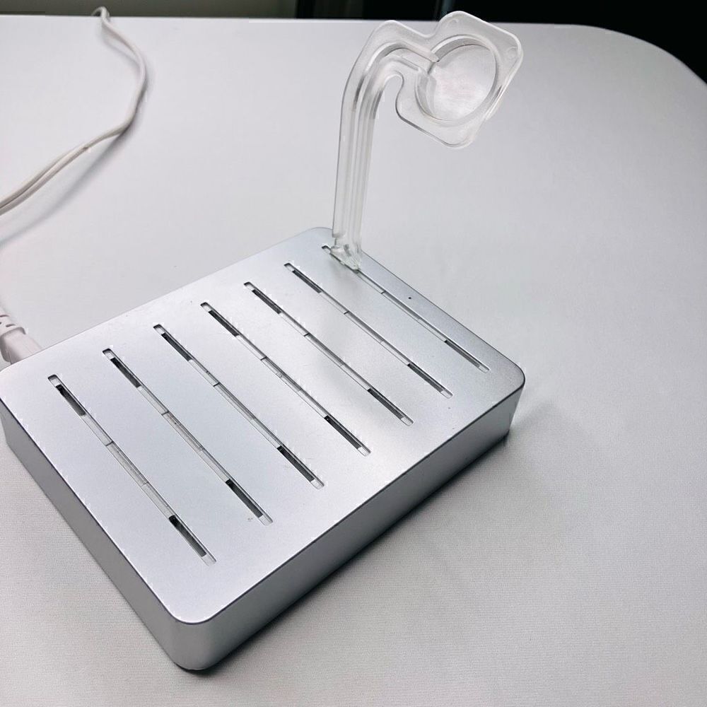 Metal Usb Charging Station Fast Multi-Usb Multi-function Silver, Cosoos - Picture 4 of 9
